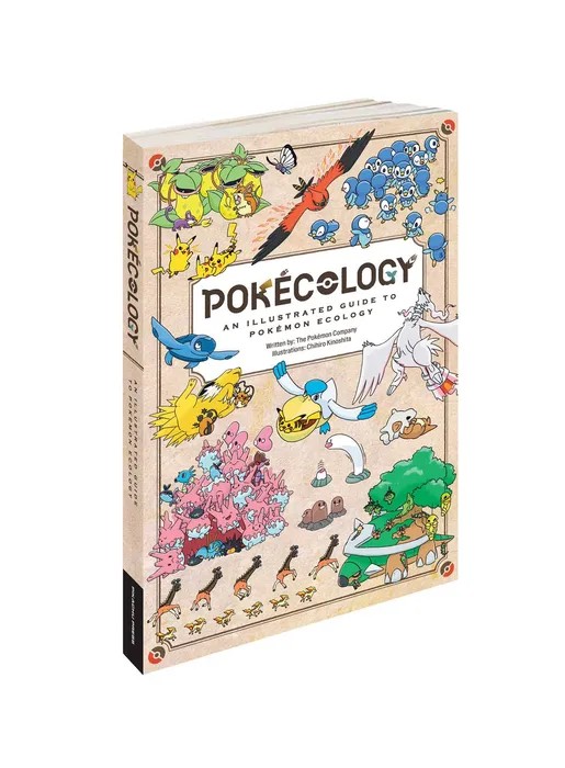 Portada de Pokécology: An Illustrated Guide to Pokémon Ecology