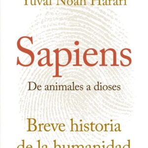 Portada del libro Sapiens de Yuval Noah Harari