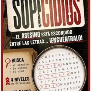 Portada del libro SOPICIDIOS: El asesino está entre las letras y tú eres el único detective capaz de encontrarlo - Daniel Vergel de Daniel Vergel para comprar online