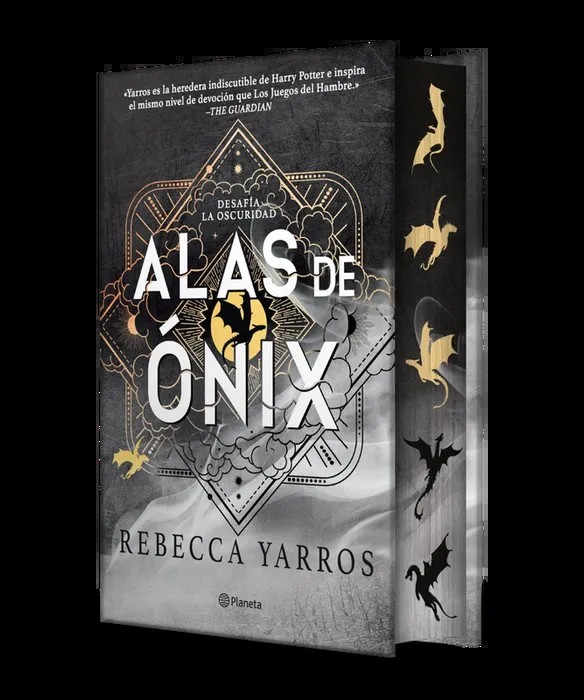 Portada del libro Alas de Ónix: Edición Especial con Cantos Tintados - Rebecca Yarros de Rebecca Yarros para comprar online