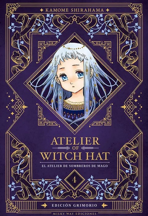Portada del libro Atelier Of Witch Hat 4 (Ed. Grimorio) - Kamome Shirahama de Kamome Shirahama para comprar online