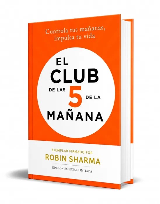 Portada del libro El Club de las 5 de la mañana (edición limitada) - Robin Sharma de Robin Sharma para comprar online