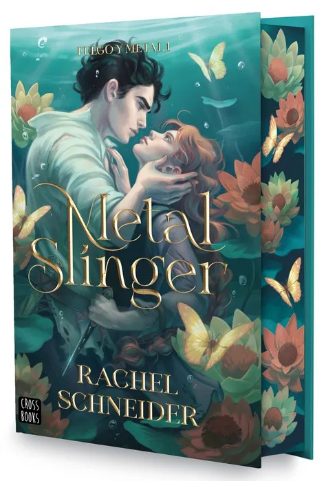 Portada del libro Fuego y metal 1. Metal Slinger. Edición con cantos tintados - Rachel Schneider de Rachel Schneider para comprar online