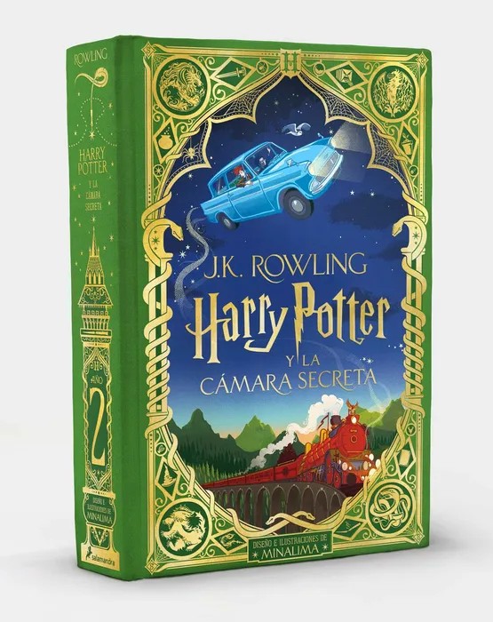 Portada del libro Harry Potter y la cámara secreta (Harry Potter edición MinaLima 2) - J. K. Rowling de J. K. Rowling para comprar online