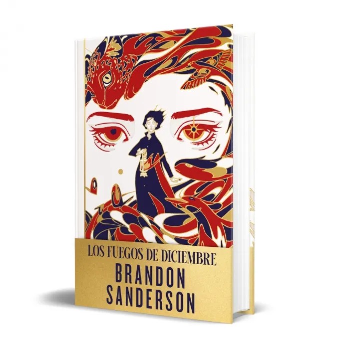 Portada del libro LOS FUEGOS DE DICIEMBRE - Brandon Sanderson de Brandon Sanderson para comprar online
