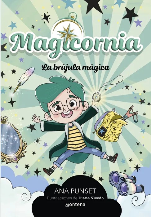 Portada del libro Magicornia 1 - La brújula mágica - Ana Punset de Ana Punset para comprar online