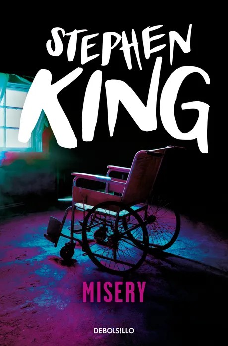 Portada del libro MISERY - Stephen King de Stephen King para comprar online