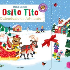 Portada del libro Osito Tito. Calendario de Adviento - Benji Davies de Benji Davies para comprar online