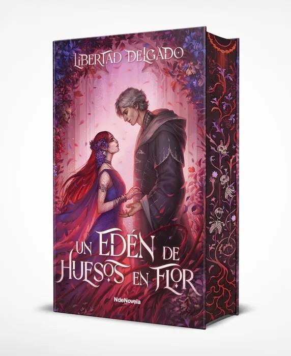 Portada del libro Un edén de huesos en flor - Libertad Delgado de Libertad Delgado para comprar online